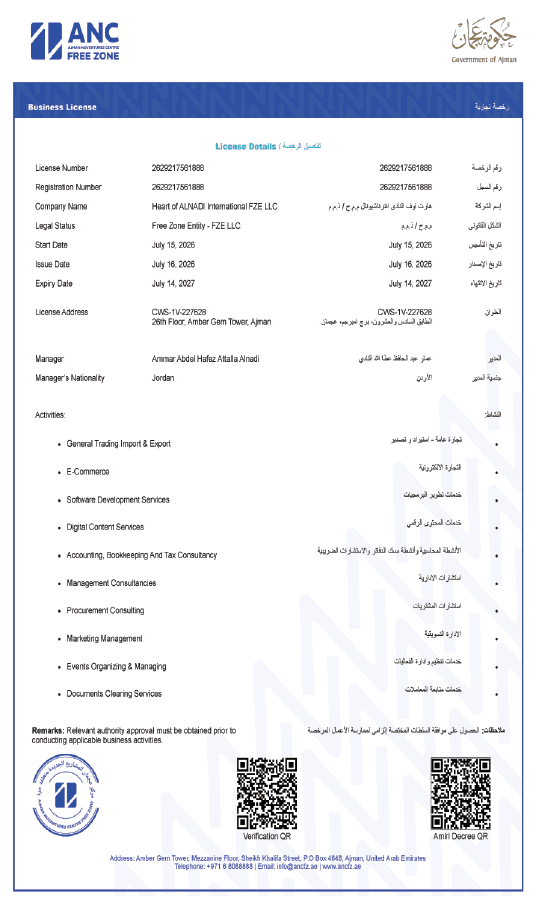 الرخصة التجارية